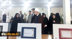 برگزاری نمایشگاه استانی زیبا نگاری (خوشنویسی، نقاشیخط، خط تحریری)  به مناسبت هفته قرآنی و هفته کتاب و کتابخوانی 2