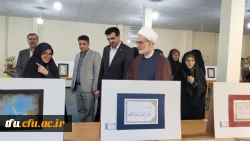 برگزاری نمایشگاه استانی زیبا نگاری (خوشنویسی، نقاشیخط، خط تحریری)   2