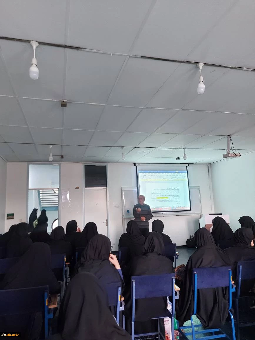 واحد پژوهش و فناوی دانشگاه فرهنگیان تبریز پردیس فاطمه الزهرا(س) برگزار می کند: 2