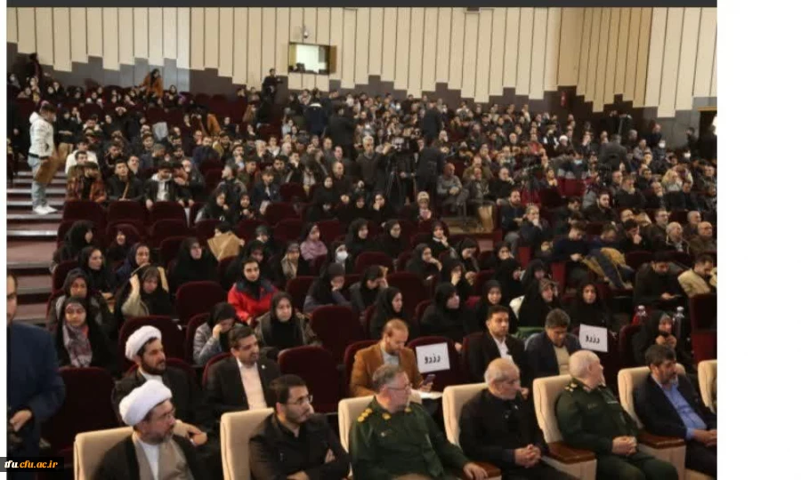 گزارش شرکت در اجلاسیه نهایی کمیته دانشگاهیان کنگره 10 هزار شهید آذریایجان شرقی ( همایش بزگ از قلم تا قاف) 2