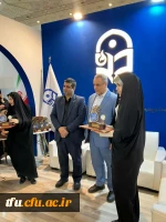 تجلیل از برگزیدگان و منتخبین بیست و چهارمین نمایشگاه دستاوردهای پژوهش فناوری و فن بازار دز آذز ماه 1402 2