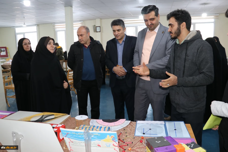 نمایشگاه استانی تولید محتوا و دست سازه های ریاضی و زیست و فیزیک و شیمی  4