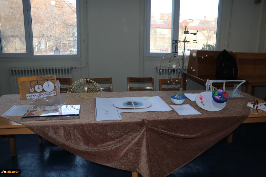 نمایشگاه استانی تولید محتوا و دست سازه های ریاضی و زیست و فیزیک و شیمی  15