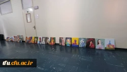 برگزاری ژوژمان واحد نقاشی دانشجویان رشته آموزش هنر پردیس فاطمه الزهرا(س) 11