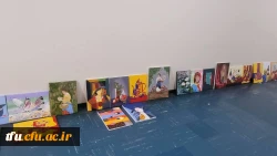 برگزاری ژوژمان واحد نقاشی دانشجویان رشته آموزش هنر پردیس فاطمه الزهرا(س) 16