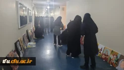 برگزاری ژوژمان واحد نقاشی دانشجویان رشته آموزش هنر پردیس فاطمه الزهرا(س) 5