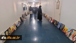 برگزاری ژوژمان واحد نقاشی دانشجویان رشته آموزش هنر پردیس فاطمه الزهرا(س) 6