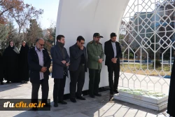 گزارش مراسم سومین سالگرد شهید گمنام پردیس فاطمه الزهرا(س) تبریز 2