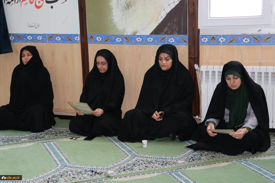  مراسم سومین سالگرد شهید گمنام پردیس فاطمه الزهرا(س) تبریز  2