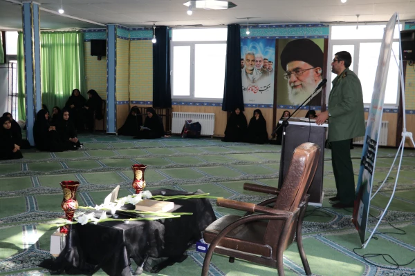  مراسم سومین سالگرد شهید گمنام پردیس فاطمه الزهرا(س) تبریز  2