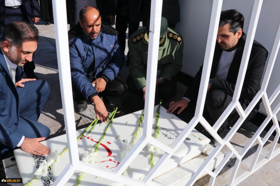  مراسم سومین سالگرد شهید گمنام پردیس فاطمه الزهرا(س) تبریز  2