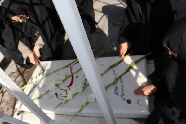  مراسم سومین سالگرد شهید گمنام پردیس فاطمه الزهرا(س) تبریز  2