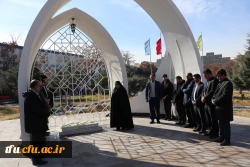  مراسم سومین سالگرد شهید گمنام پردیس فاطمه الزهرا(س) تبریز  2