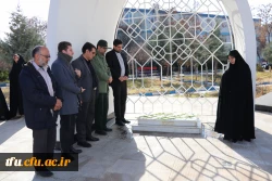  مراسم سومین سالگرد شهید گمنام پردیس فاطمه الزهرا(س) تبریز  2