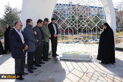  مراسم سومین سالگرد شهید گمنام پردیس فاطمه الزهرا(س) تبریز 