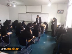 بازدید دکتر احمدی ریاست محترم دانشگاه فرهنگیان از روند برگزاری امتحانات 2