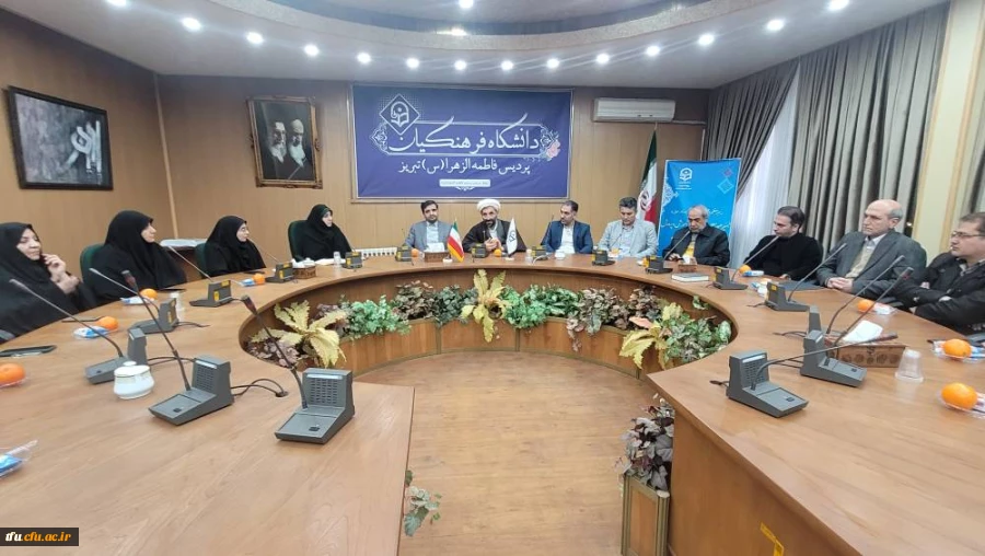 مراسم تودیع و معارفه معاون آموزشی، پرورشی و فرهنگی پردیس فاطمه الزهرا(س) تبریز 7