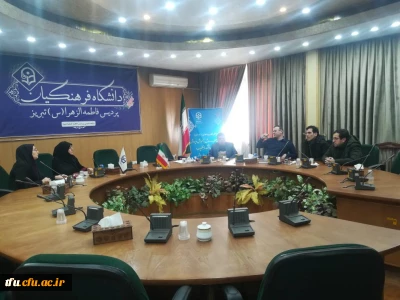 برگزاری جلسه مدیران گروه در پردیس فاطمه الزهرا(س)