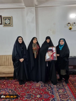 دیدار با خانواده شهدا