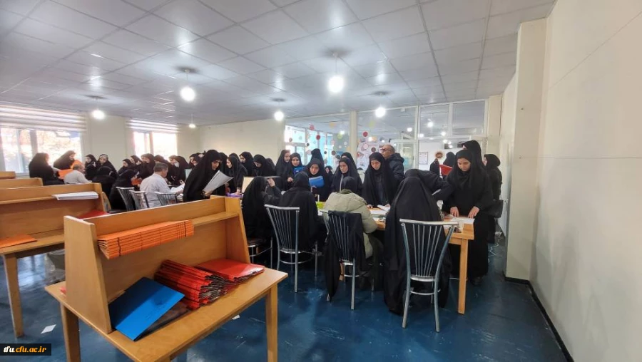گزارش تصویری ثبت نام حضوری پذیرفته شدگان جدید(بهمن ماه)دانشگاه فرهنگیان پردیس فاطمه الزهرا (س)  5