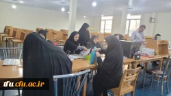 گزارش تصویری ثبت نام حضوری پذیرفته شدگان جدید(بهمن ماه)دانشگاه فرهنگیان پردیس فاطمه الزهرا (س)  7