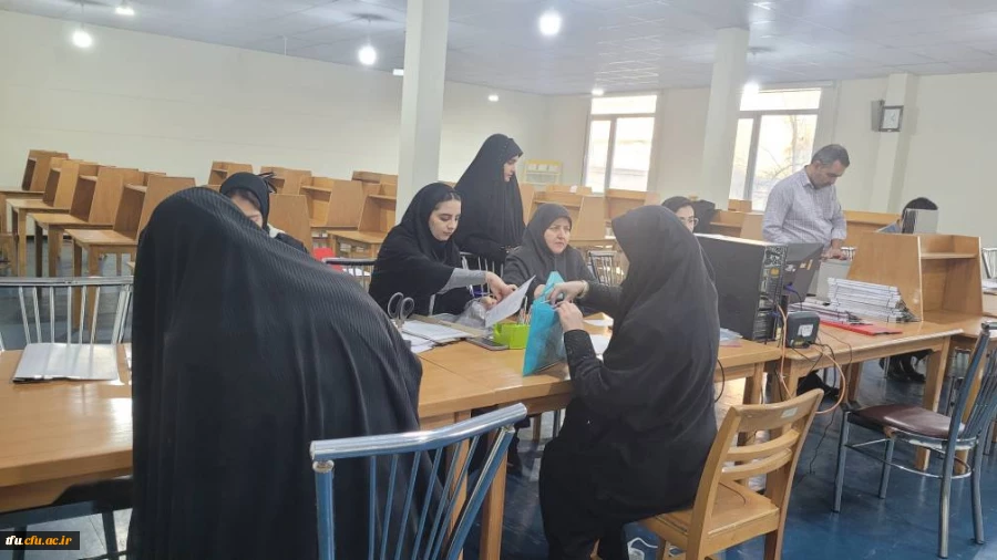 گزارش تصویری ثبت نام حضوری پذیرفته شدگان جدید(بهمن ماه)دانشگاه فرهنگیان پردیس فاطمه الزهرا (س)  7