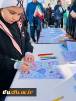 برپایی غرفه راهپیمایی ۲۲بهمن دانشگاه فرهنگیان استان آذربایجان شرقی 5