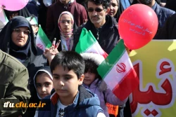 حضور پرشور دانشگاهیان، مدیریت، اساتید، کارکنان و دانشجو معلمان دانشگاه فرهنگیان در کنار احاد مردم در 46 سالگرد پیروزی انقلاب شکوهمند اسلامی  2