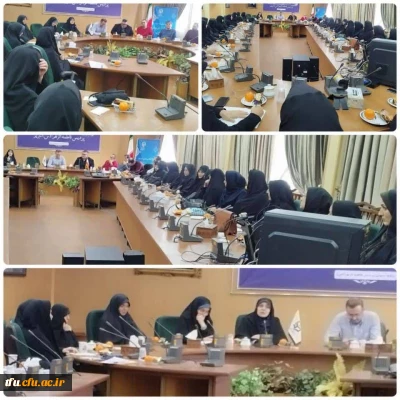 اطلاع رسانی در خصوص اجرای جشنواره تدریس برتر به اساتید در جلسه اساتید موعو