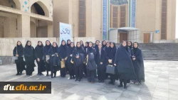 حضور دانشجو معلمان پردیس فاطمه الزهرا(س) در جشن نیمه شعبان در مصلی 3