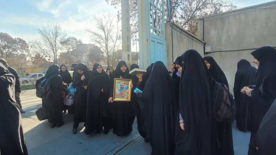 مراسم بدرقه دانشجو معلمان عازم راهیان نور  6