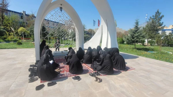 بازدید و زیارت اعضای پایگاه بسیج مسجد انقلاب اسلامی کوی فیروز تبریز از مزار شهید گمنام پردیس فاطمه الزهرا (س)  3