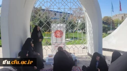 بازدید و زیارت اعضای پایگاه بسیج مسجد انقلاب اسلامی کوی فیروز تبریز از مزار شهید گمنام پردیس فاطمه الزهرا (س)  8