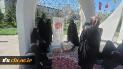 بازدید و زیارت اعضای پایگاه بسیج مسجد انقلاب اسلامی کوی فیروز تبریز از مزار شهید گمنام پردیس فاطمه الزهرا (س)  10