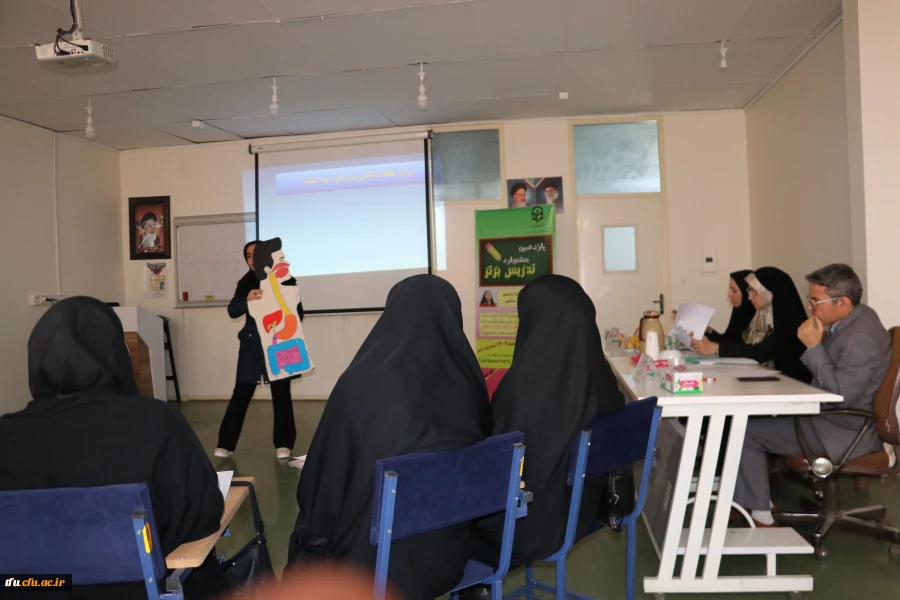 برگزاری یازدهمین جشنواره  تدریس برتر دانشجومعلمان در پردیس فاطمه  الزهرا (س) تبریز دانشگاه فرهنگیان آذربایجان شرقی 2