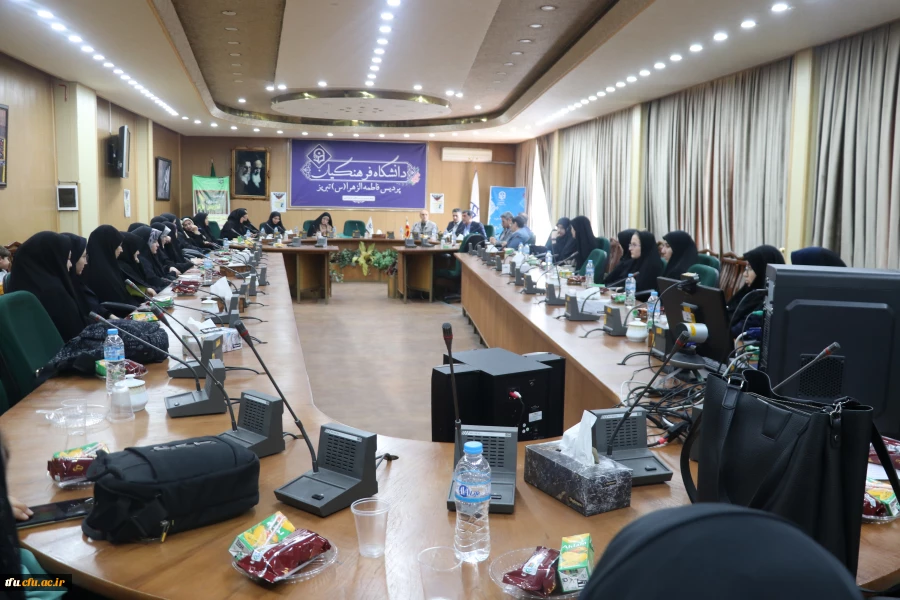 جلسه نهایی جمع بندی و اعلام نتایج مرحله مقدماتی یازدهمین جشنواره تدریس برتر دانشجو معلمان  8