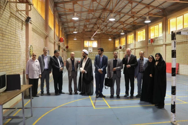 حضور جناب آقای مظفری مشاور حقوقی سمپاد از پردیس فاطمه الزهرا(س) 2