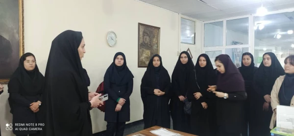 بازدید از کتابخانه پردیس فاطمه الزهرا (س) تبریز 3