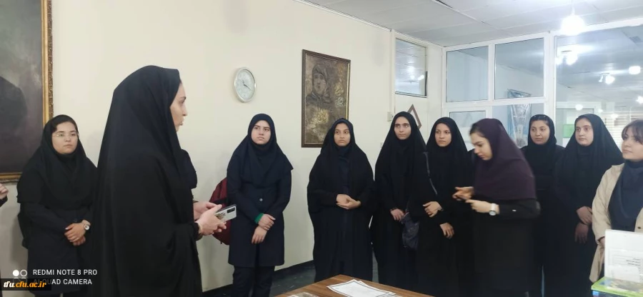 بازدید از کتابخانه پردیس فاطمه الزهرا (س) تبریز 3