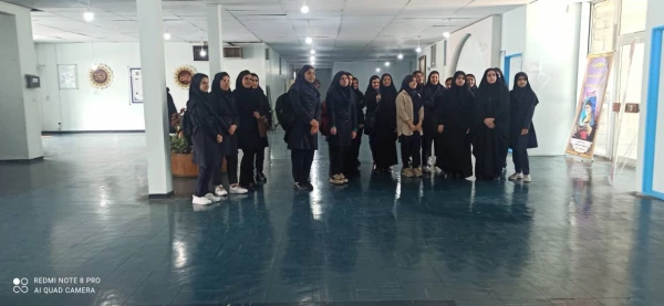 بازدید از کتابخانه پردیس فاطمه الزهرا (س) تبریز 4