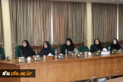 جلسه نهایی جمع بندیبا حضور مسؤلین و اساتید و داوران و شرکت کنندگان و دانشجو معلمان  18