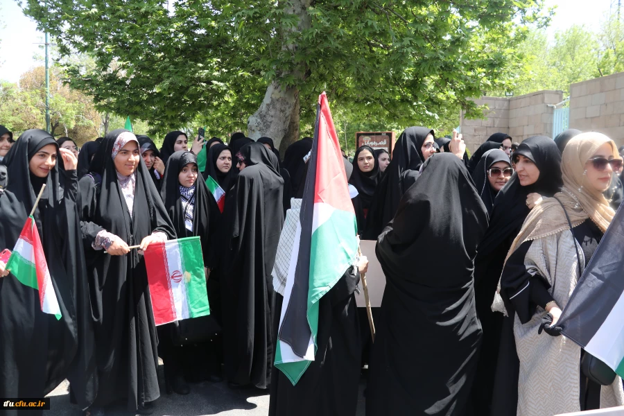 " تجمع دانشگاهیان در حمایت از خیزش و جنبش دانشجویان آزادی خواه جهان در حمایت از فلسطین و مردم مظلوم غزه " 6
