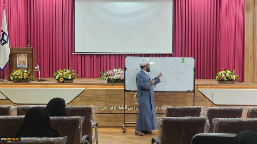 حضور جناب سرهنگ سید کمال نظیری فرمانده حوزه کارمندی شهید عبدالهی در پردیس فاطمه الزهرا (س)  2