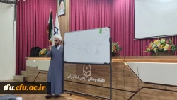 حضور جناب سرهنگ سید کمال نظیری فرمانده حوزه کارمندی شهید عبدالهی در پردیس فاطمه الزهرا (س)  4