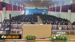 حضور جناب سرهنگ سید کمال نظیری فرمانده حوزه کارمندی شهید عبدالهی در پردیس فاطمه الزهرا (س)  5