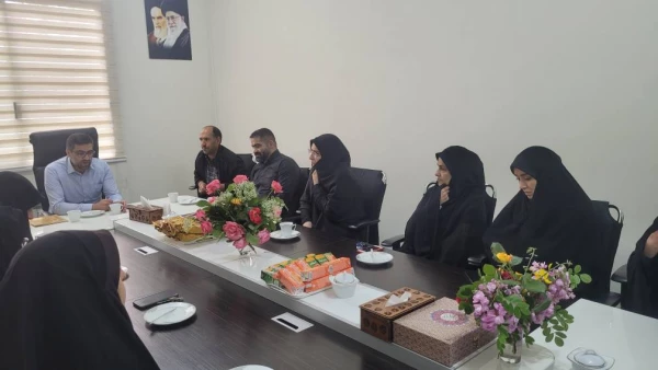 حضور جناب سرهنگ سید کمال نظیری فرمانده حوزه کارمندی شهید عبدالهی در پردیس فاطمه الزهرا (س)  4