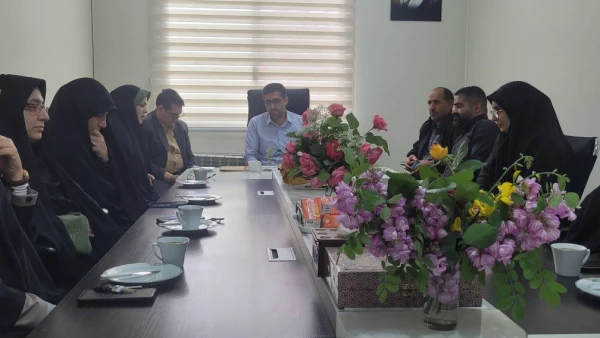 حضور جناب سرهنگ سید کمال نظیری فرمانده حوزه کارمندی شهید عبدالهی در پردیس فاطمه الزهرا (س)  6