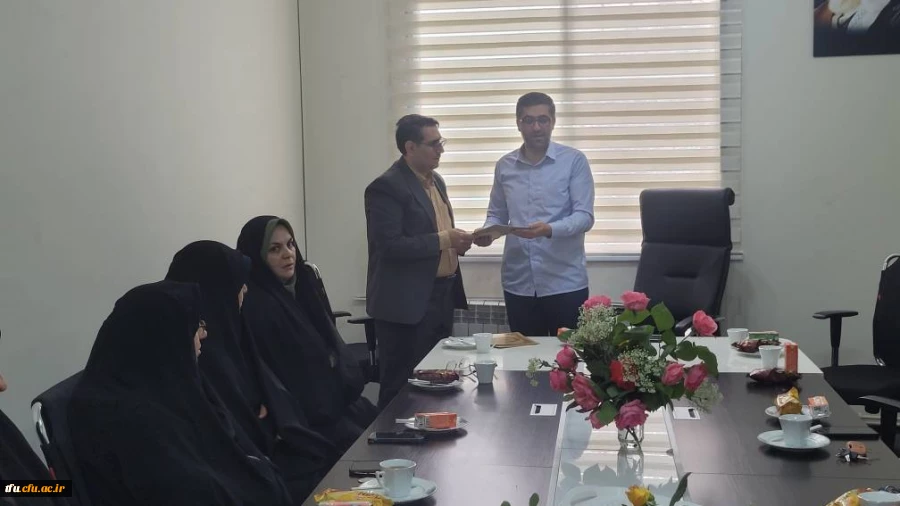 حضور جناب سرهنگ سید کمال نظیری فرمانده حوزه کارمندی شهید عبدالهی در پردیس فاطمه الزهرا (س)  2