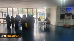 حضور پزشکان واحد تغذیه،مامایی و روانشناسی به مناسبت هفته سلامت در پردیس فاطمه الزهرا(س)تبریز 7