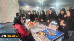 حضور پزشکان واحد تغذیه،مامایی و روانشناسی به مناسبت هفته سلامت در پردیس فاطمه الزهرا(س)تبریز 9